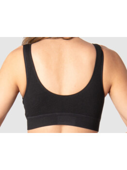 HotMilk My Comfort bralette kojicí Black